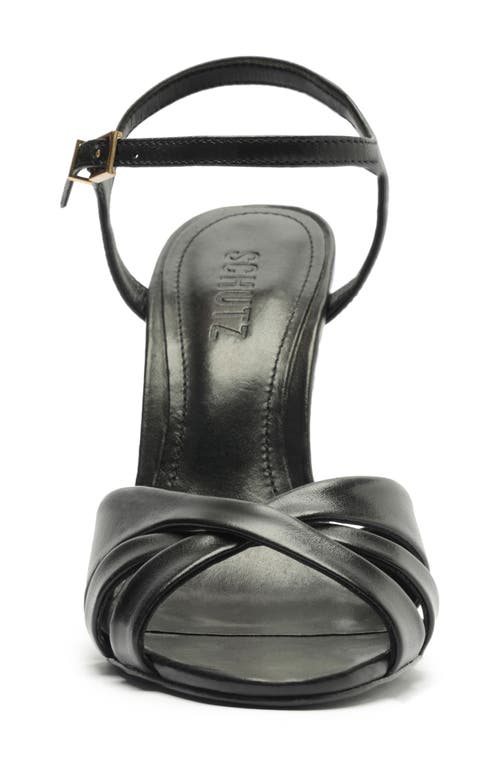 SCHUTZ SCHUTZ KEEFA ANKLE STRAP WEDGE SANDAL
