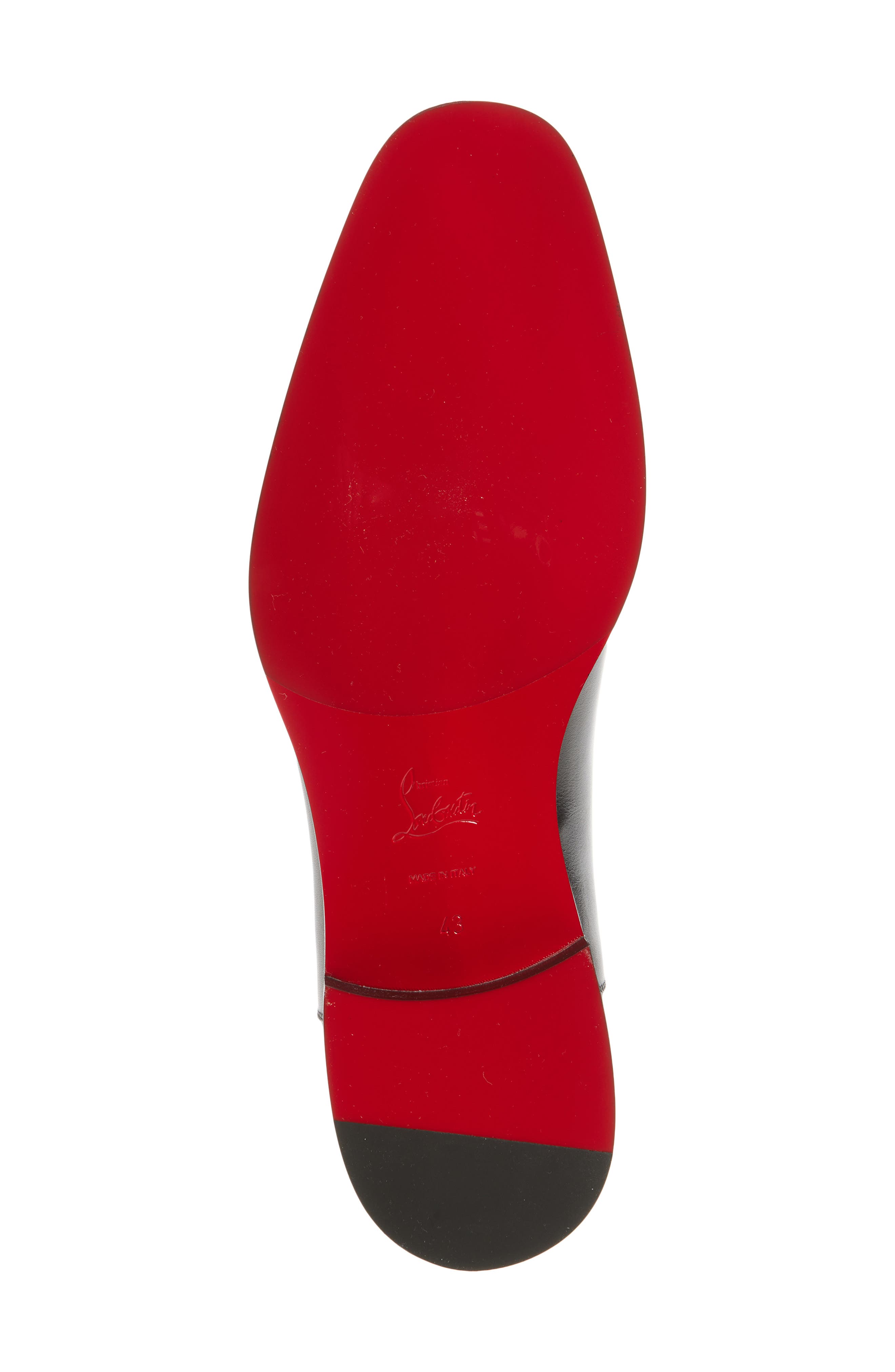 Christian Louboutin Greggory Cap Toe Oxford, Alternate, color, Black