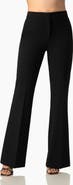 IVONNE Flare Leg, High-Waist Light-Stretch Twill Pants