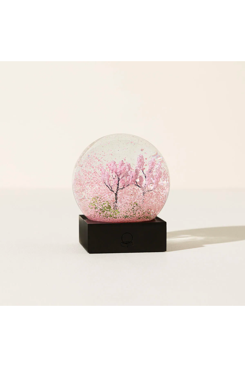 Cherry Blossom Snow Globe by CoolSnowGlobes, Main, color, Light Pink / Green