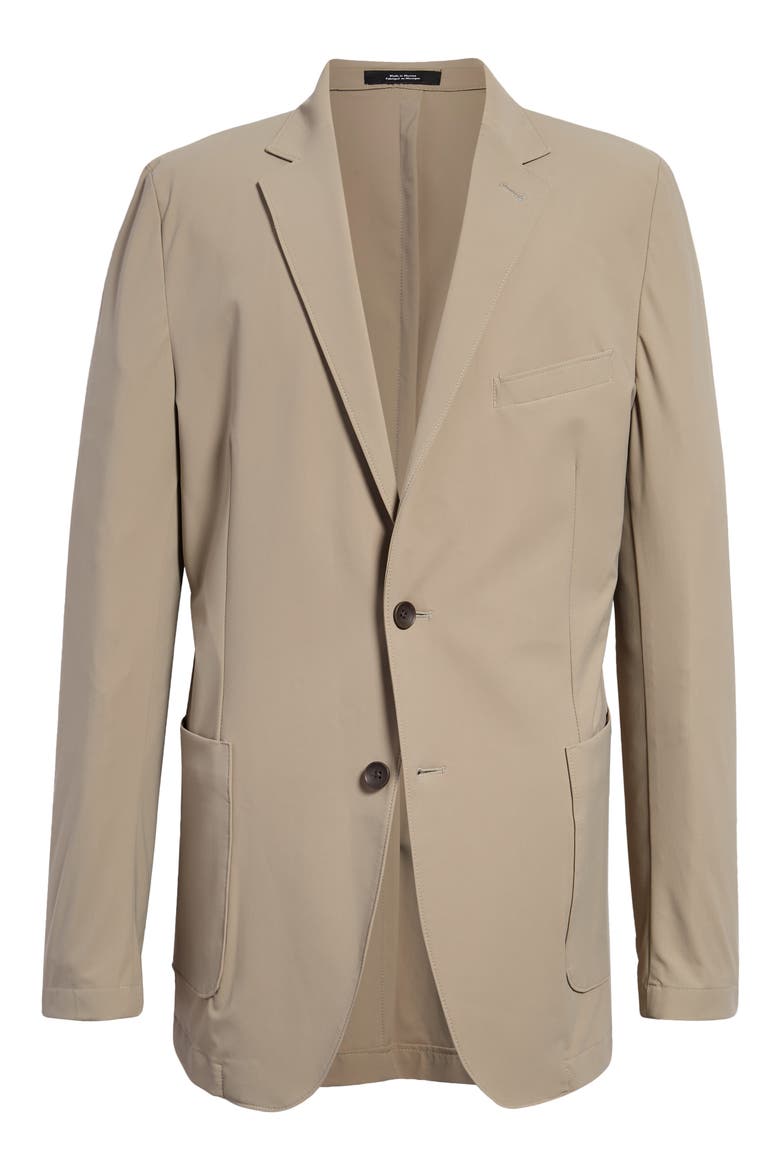 Trim Fit Tech Stretch Travel Sport Coat, Main, color, TAN ERMINE