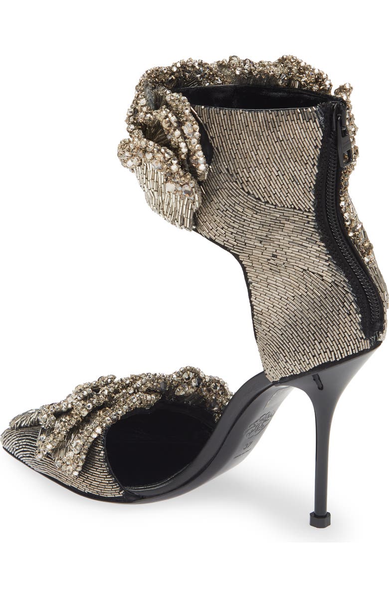McQueen Harness Punk Beaded Pump, Alternate, color,