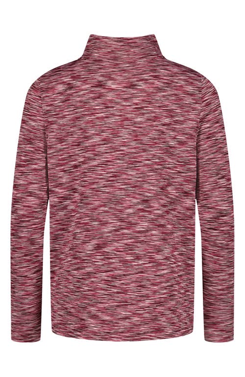 Under Armour Kids' Half Zip Pullover Sweater In Brown