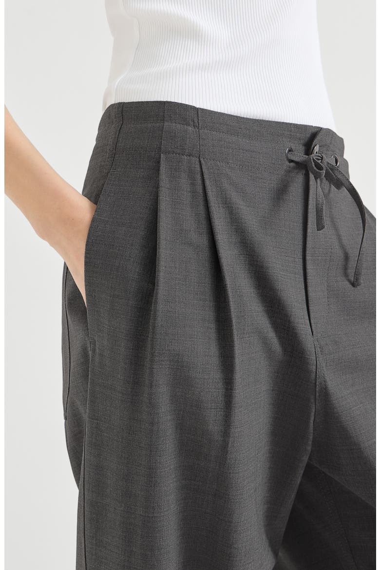 Tailored track trousers, Alternate, color, Medium Grey