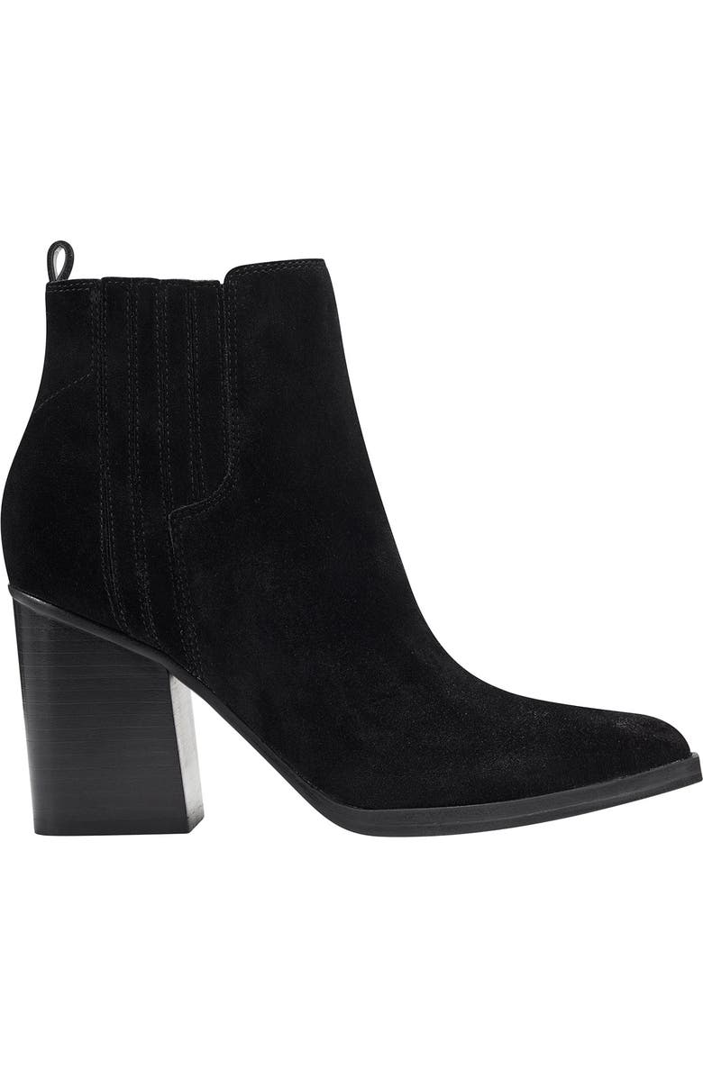 Marc Fisher Matter Pointed Toe Chelsea Western Bootie, Alternate, color,