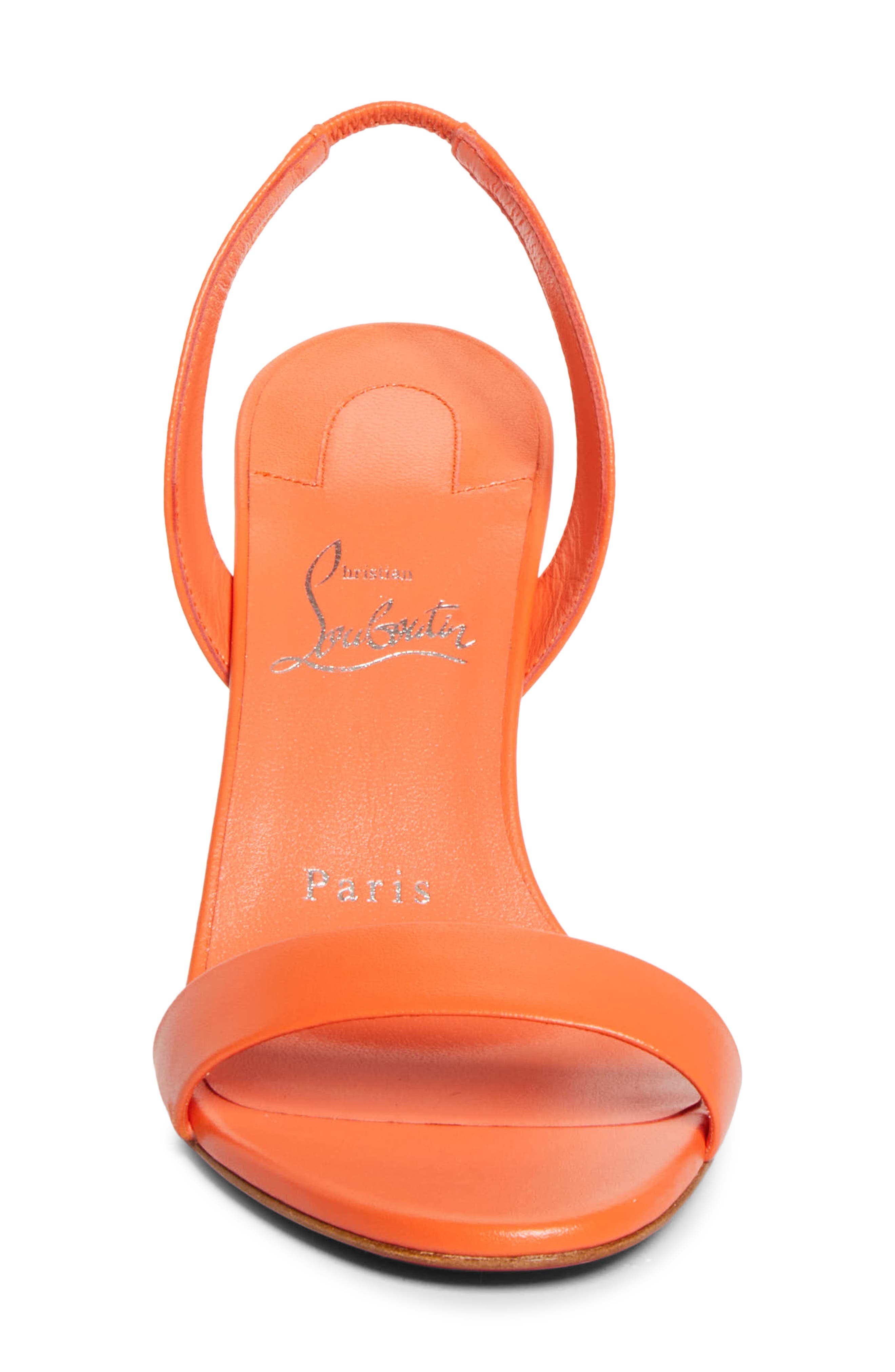 Christian Louboutin Marilyn Slingback Sandal, Alternate, color, Caruzo/ Caruzo