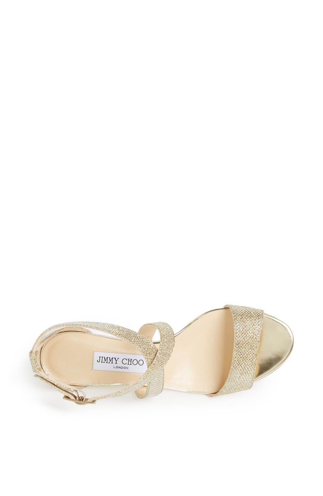 'Chiara' Wedge Sandal, Alternate, color, GOLD