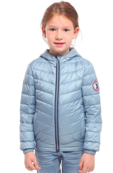 Blue Girl s Coats Jackets Outerwear