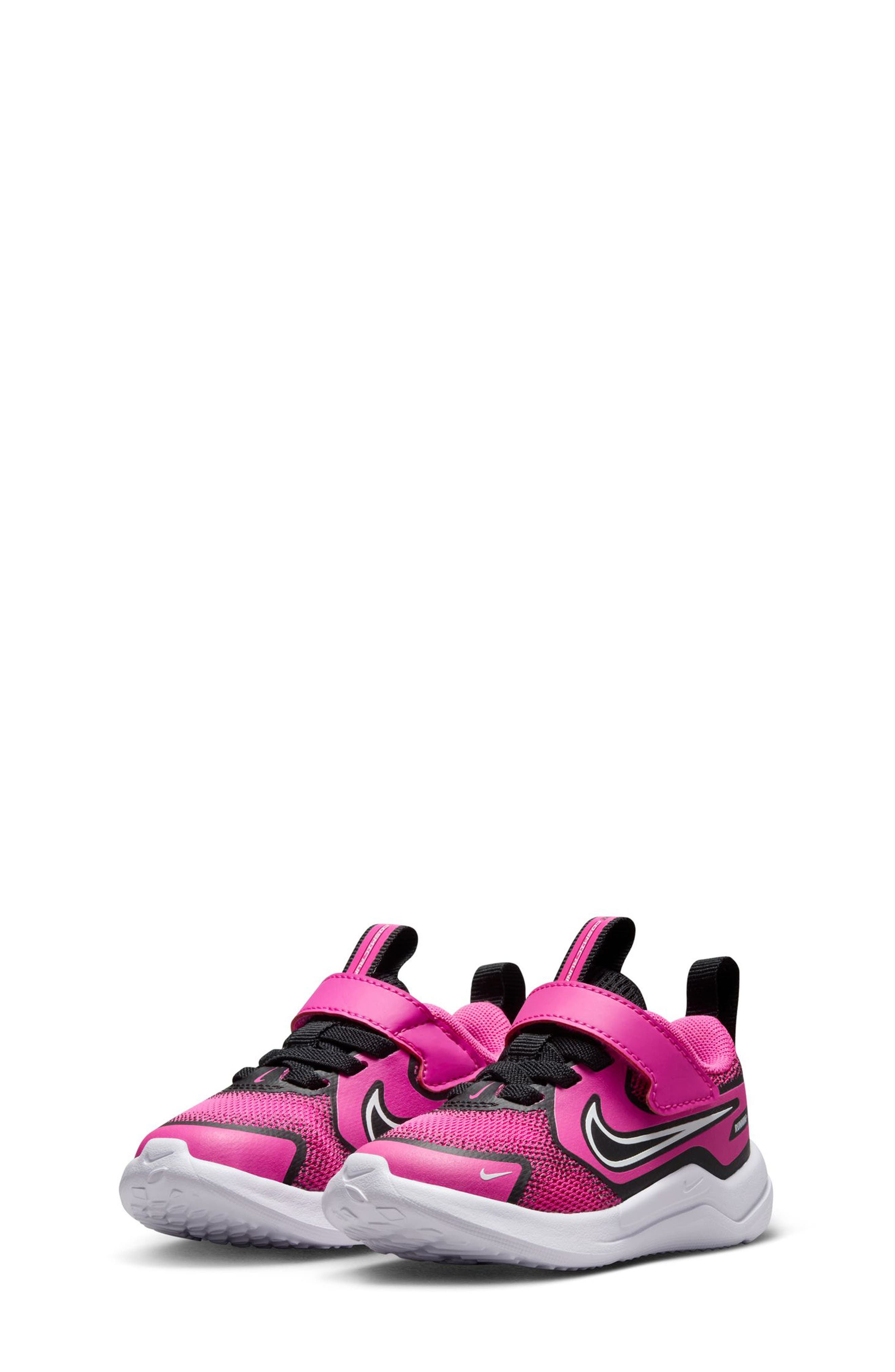 Cosmic Runner Running Shoe, Alternate, color, LASER FUCHSIA/ WHITE/ BLACK