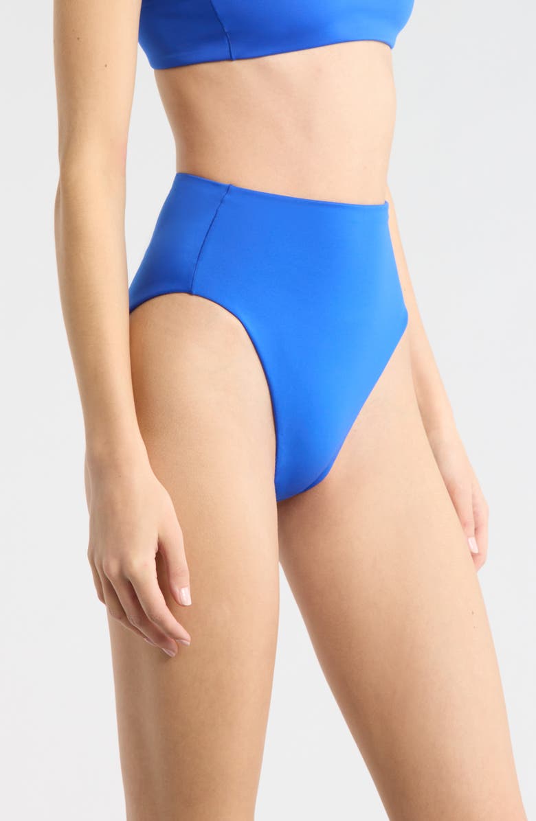 LEFT ON FRIDAY Hi Hi High Waist Bikini Bottoms, Alternate, color, First Place