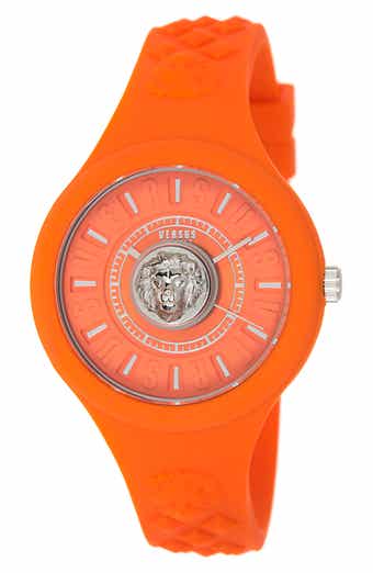 VERSUS Versace Women's Silicone Strap Watch, 39mm & Zip Case