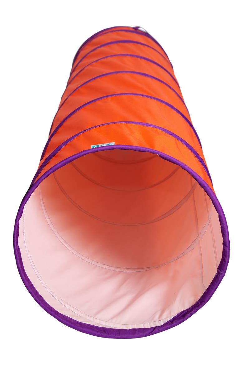 6-Foot Institutional Tunnel, Alternate, color, ORANGE PURPLE