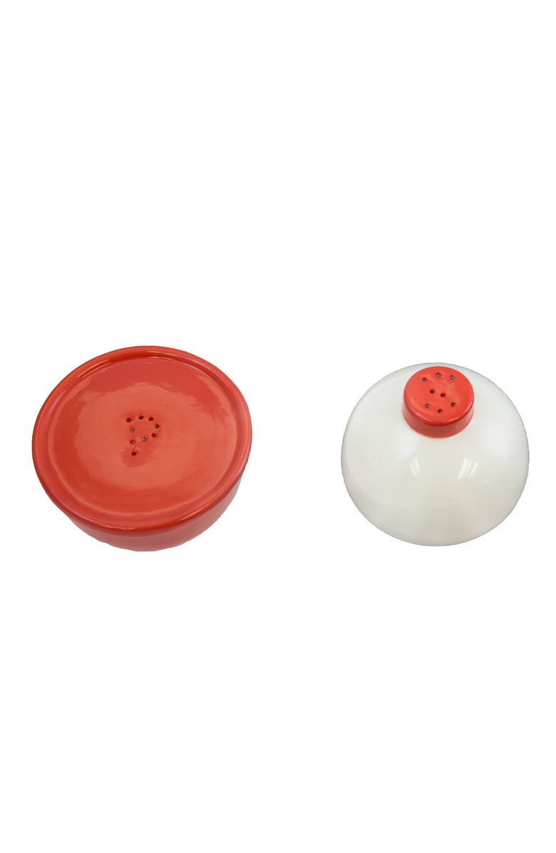 Beachcombers Bobber 2-Piece Salt & Pepper Set, Alternate, color, Red