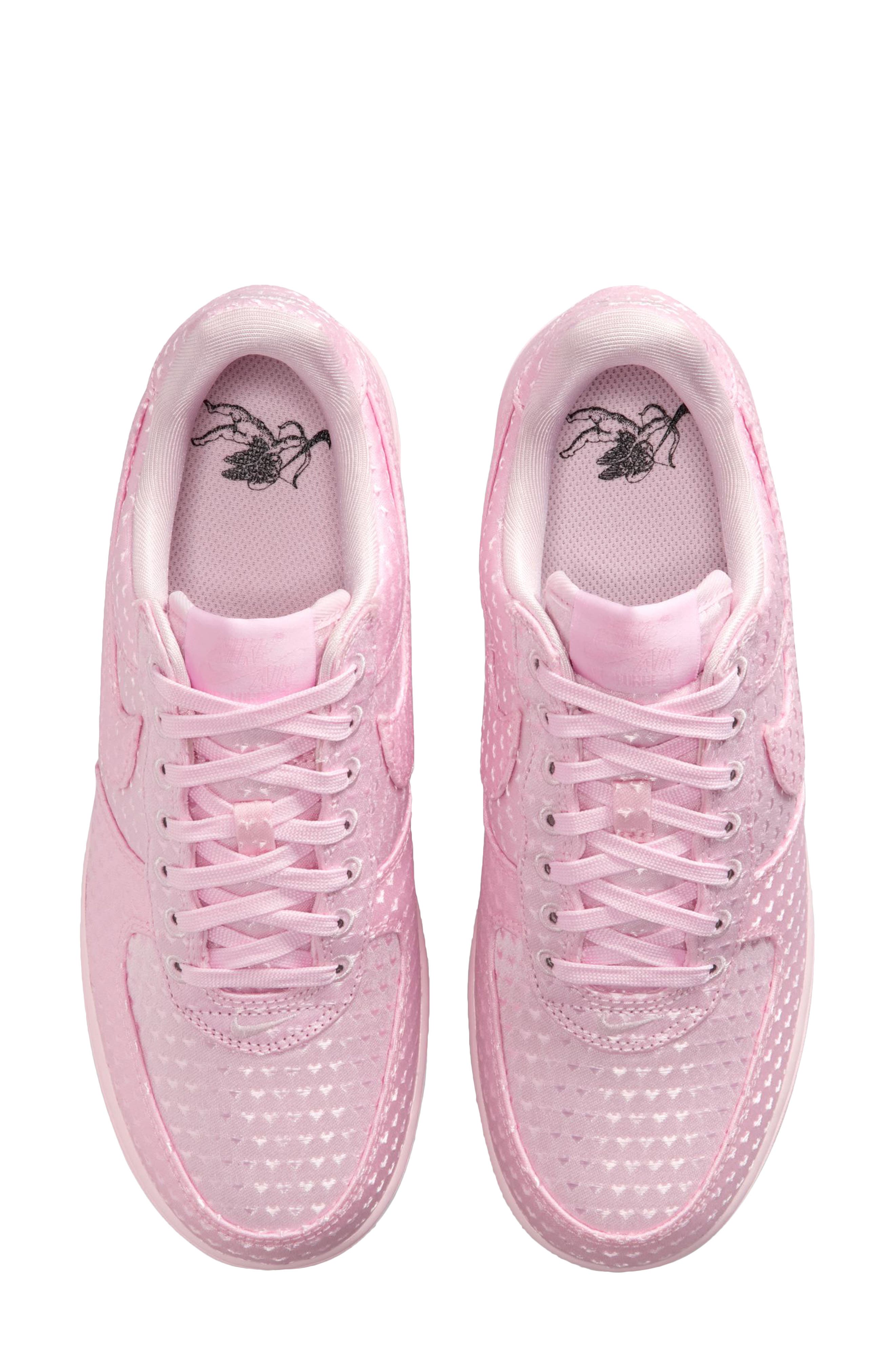 Air Force 1 '07 SE Basketball Sneaker, Alternate, color, PINK FOAM/ PINK FOAM/ BLACK