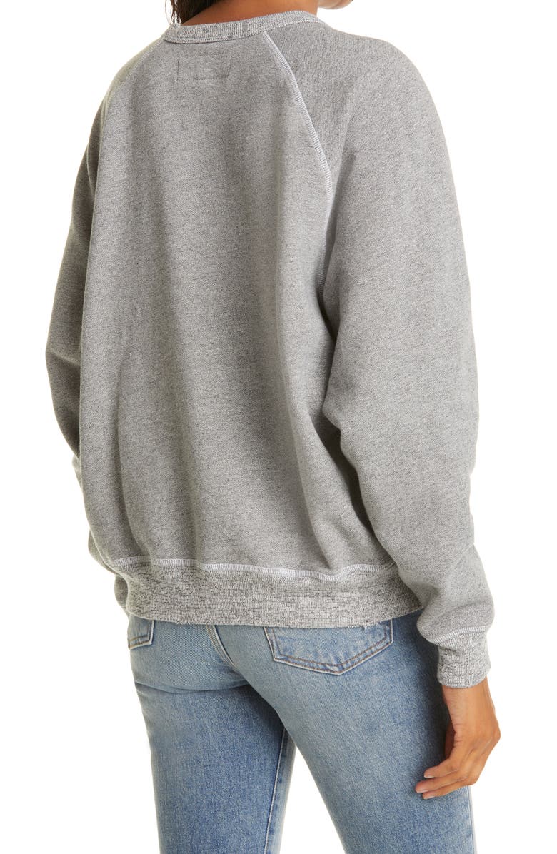 THE GREAT. Women's The College Sweatshirt, Alternate, color, 