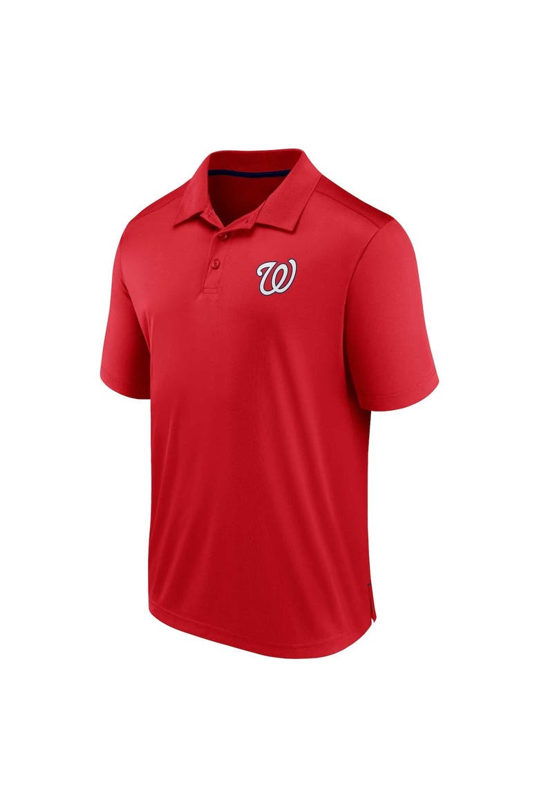 Men's Fanatics Branded Red Washington Nationals Hands Down Polo, Alternate, color, Red