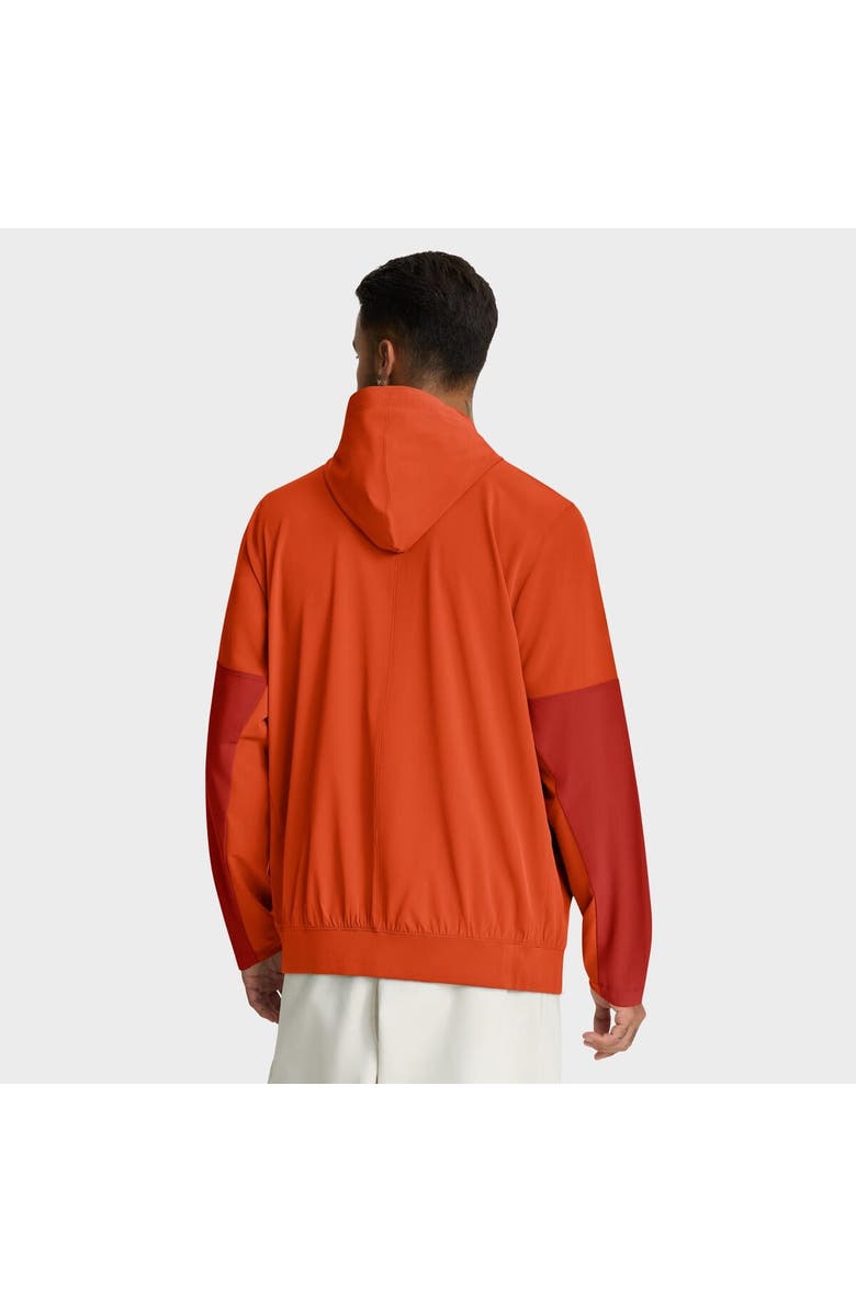 Nike Men's Nike Orange Clemson Tigers Anorak Half-Zip Hoodie Jacket, Alternate, color, Orange