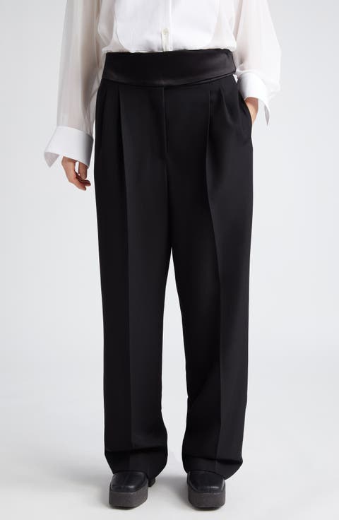 パンツ Stella Mccartney High Waist Pants Stella McCartney high-waist Trousers | Black | FARFETCH