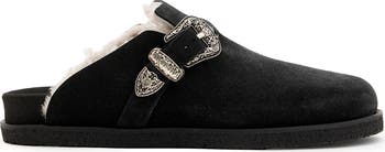 Carlo Genuine Shearling Mule