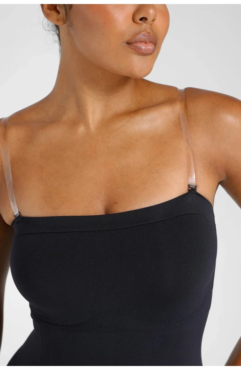 Shapellx Seamless Sculpt Strapless Bodysuit, Alternate, color, Standard Black