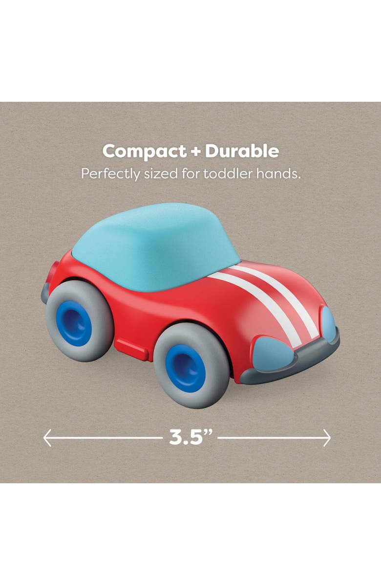 HABA Cars Race Car Bundle - Set of 4 Momentum Motor Vehicles, Alternate, color, Multi