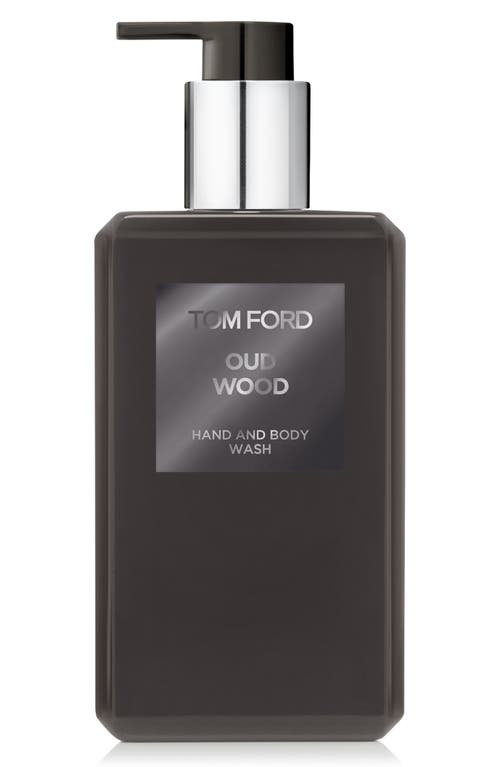 Tom Ford Oud Wood Hand & Body Wash In Transparent