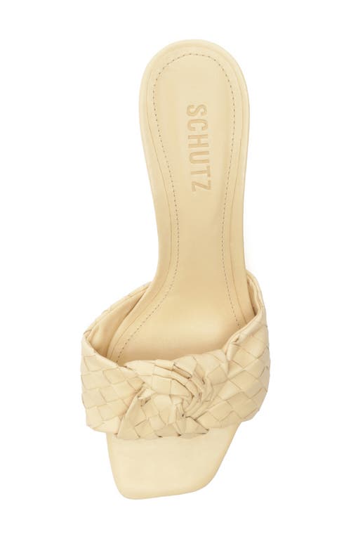 SCHUTZ SCHUTZ KAREENA KNOT SLIDE SANDAL