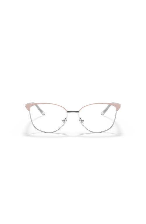 Michael Kors 54mm Cat Eye Optical Glasses In Neutral