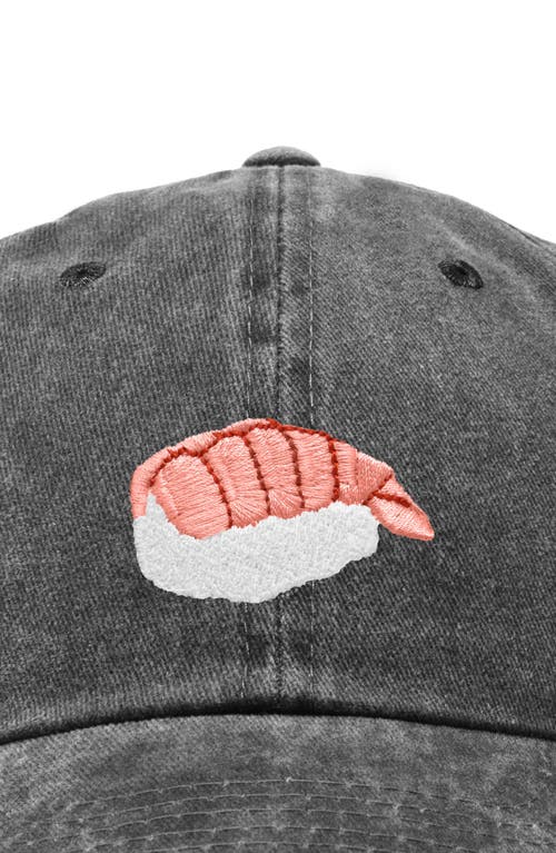 DALIX DALIX SHRIMP SUSHI EMBROIDERED DAD CAP