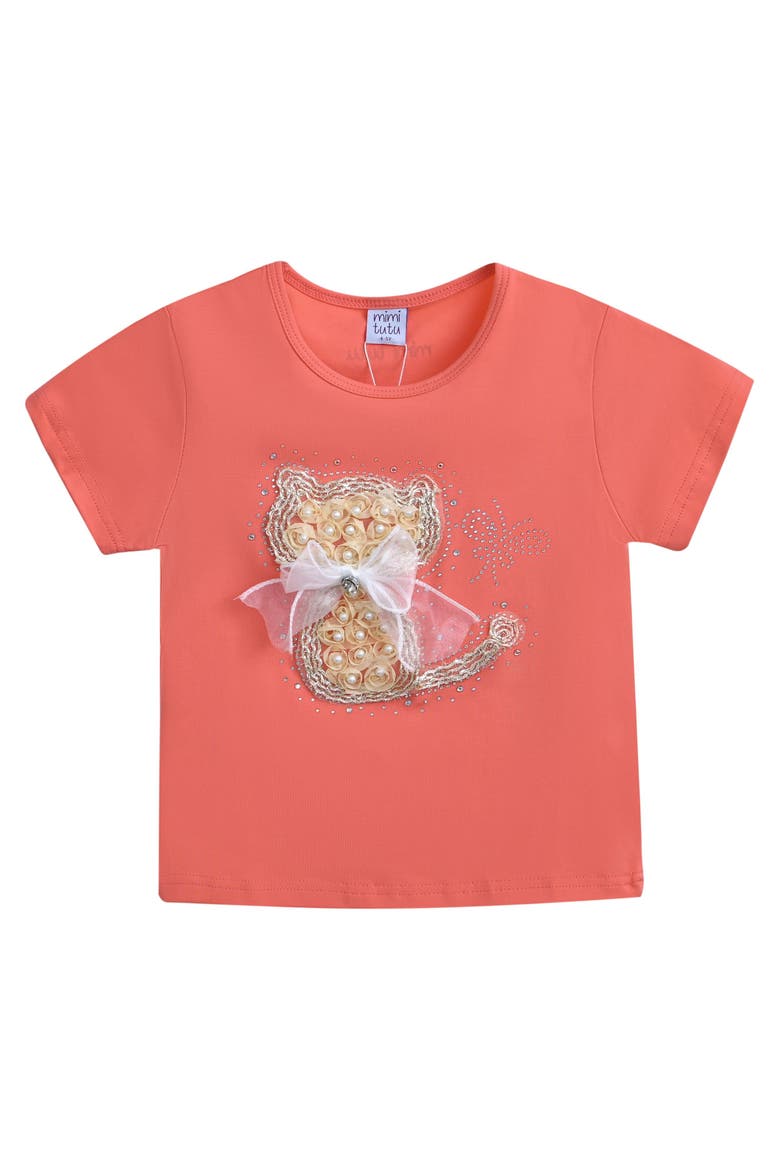 Cat T-Shirt, Main, color, Orange