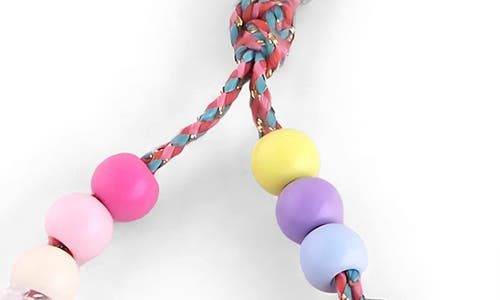 Macrae & Co . Flower Power Bag Charm In Multi