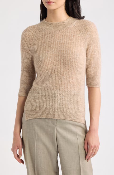 Alpaca Blend Crewneck Sweater