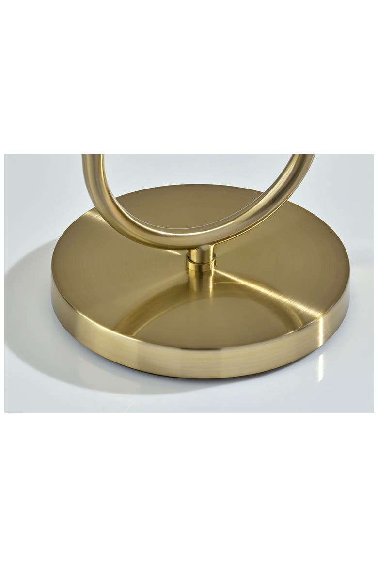 Uma Shelf Floor Lamp, Alternate, color, ANTIQUE BRASS