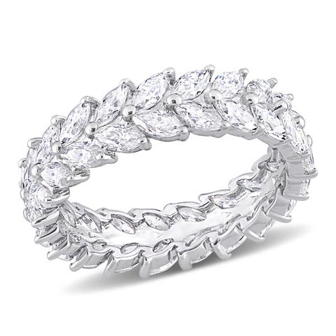 Moissanite Eternity Band Ring