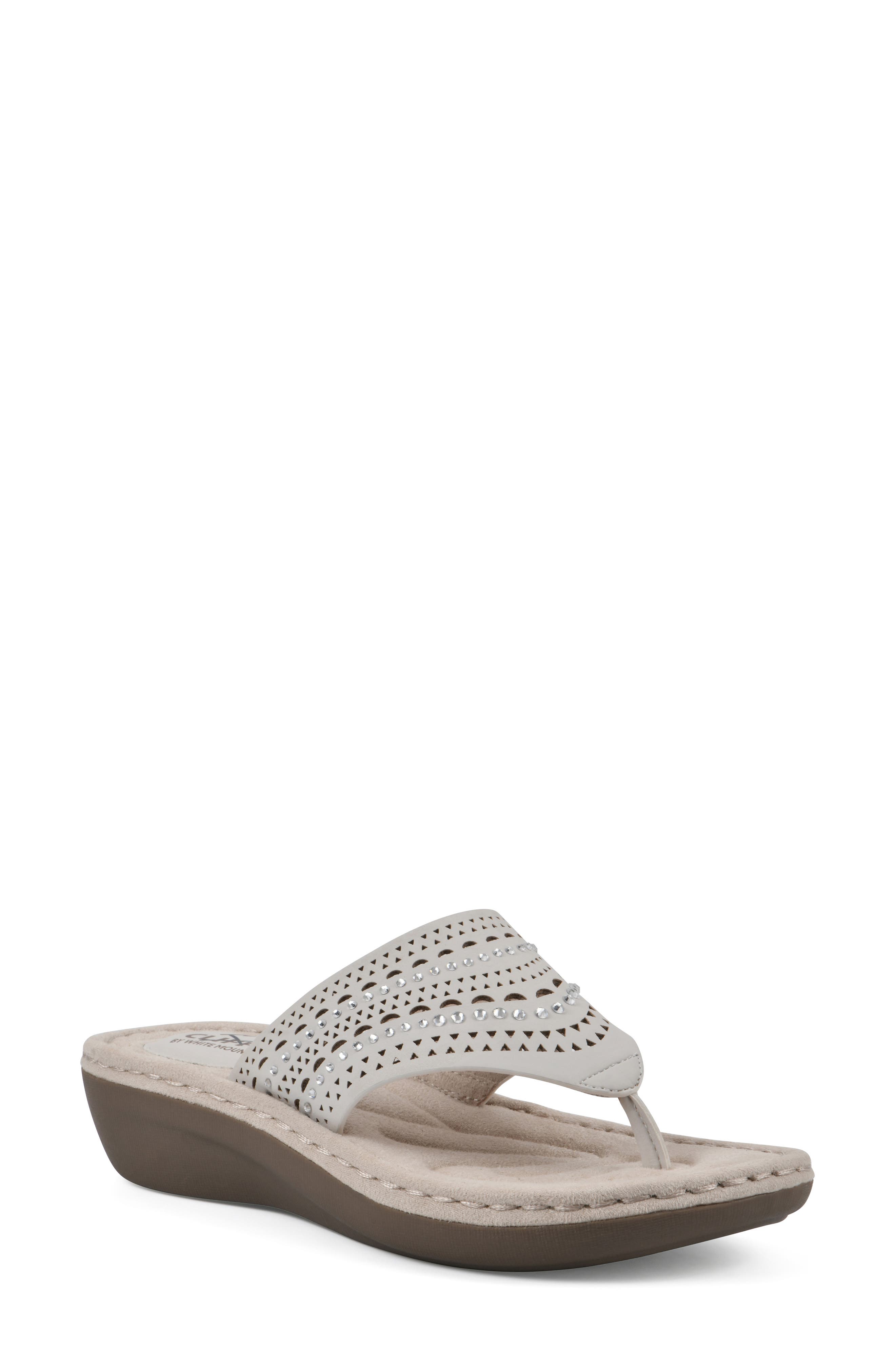 CLIFFS BY WHITE MOUNTAIN Comate Wedge Sandal