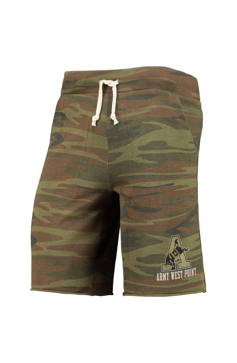 ALTERNATIVE APPAREL Men's Camo Alternative Apparel Army Black Knights Victory Lounge Shorts, Alternate, color,