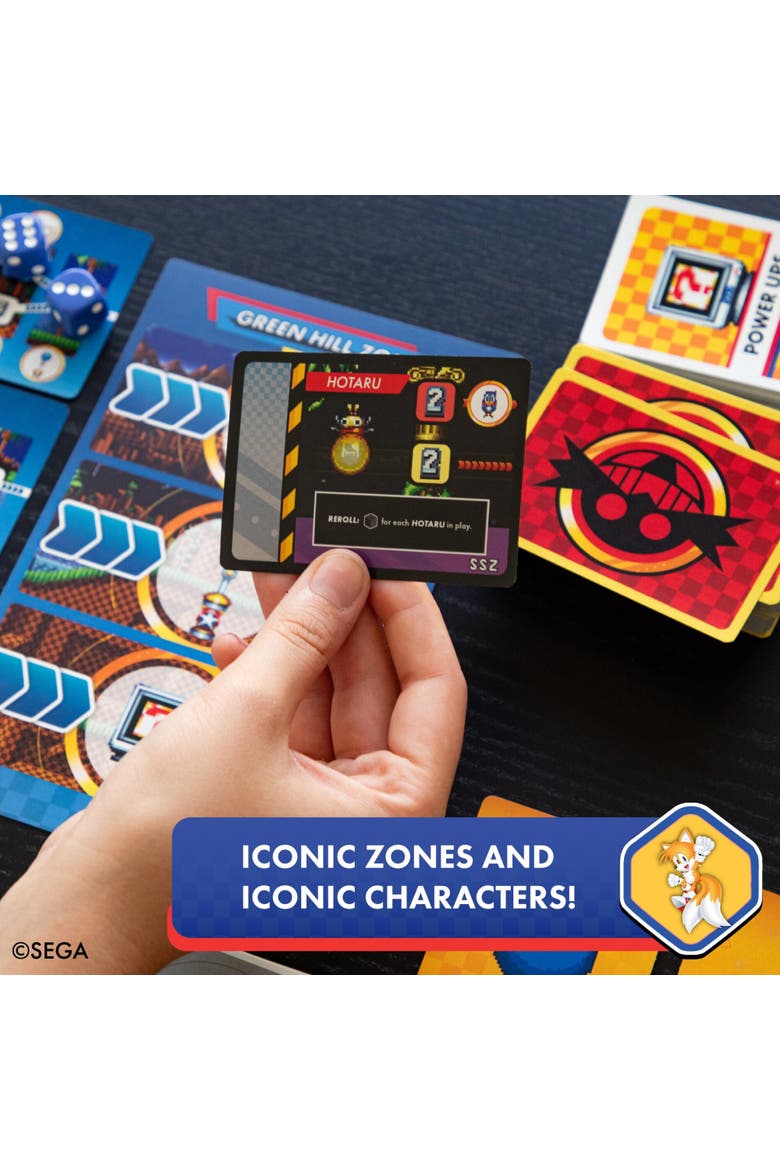 Sonic Roll Board Game, Alternate, color, Multicolored