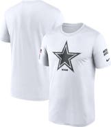 Nike Men's Nike White Dallas Cowboys 2024 Salute To Service Legend Performance T-Shirt