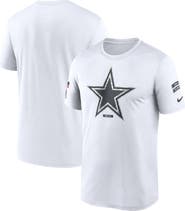 Nike Men's Nike White Dallas Cowboys 2024 Salute To Service Legend Performance T-Shirt