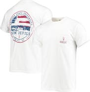 IMAGE ONE Men's White Arizona State Sun Devils Campus Americana T-Shirt