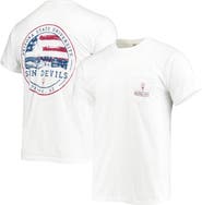 IMAGE ONE Men's White Arizona State Sun Devils Campus Americana T-Shirt