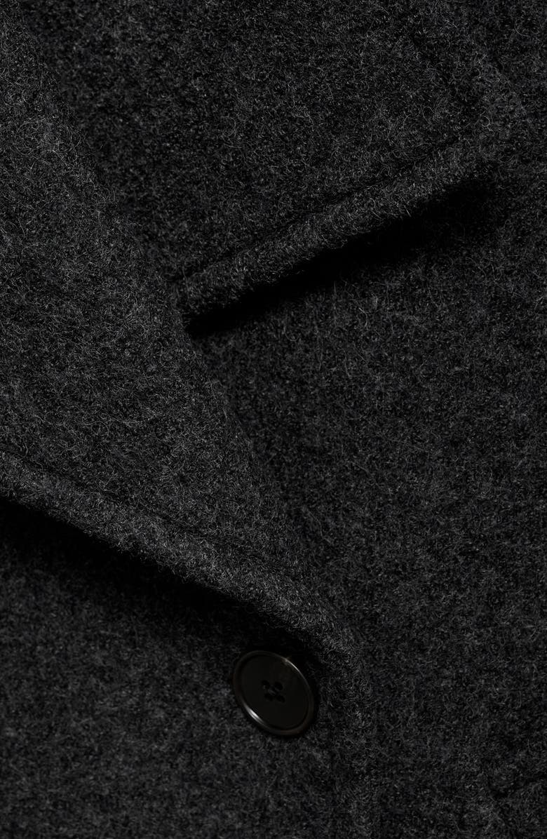 MANGO Oversize Wool Blend Coat, Alternate, color,
