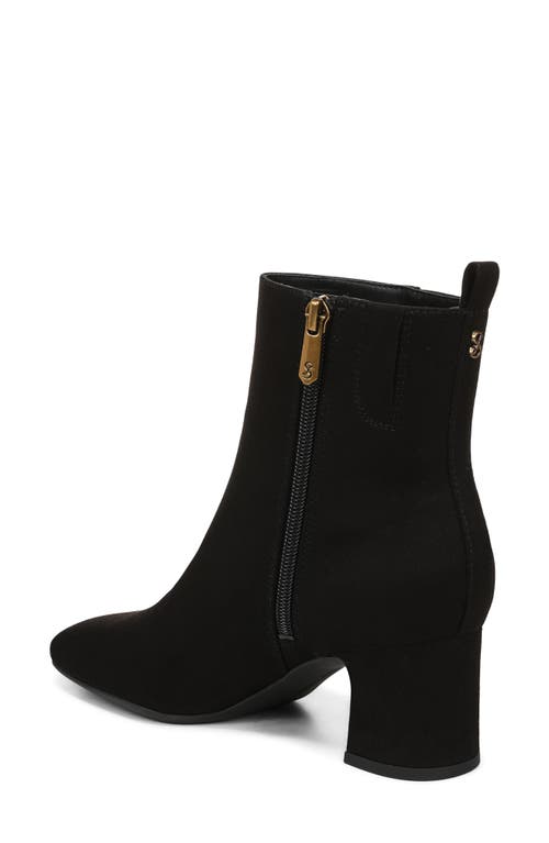 Sam & Libby Yvonne Square Toe Bootie In Black