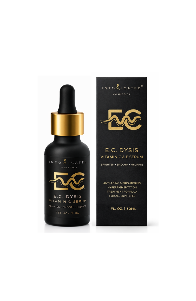 Intoxicated Cosmetics E.C.Dysis Vitamin C Serum | 1fl.oz/30ml | 15% L-Ascorbic Acid | Ferulic Acid| Brightening, Smoothing, Hydrating, Main, color, NO COLOR