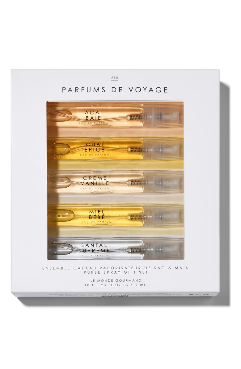 LE MONDE GOURMAND Parfums de Voyage Set $57.50 Value, Alternate, color,