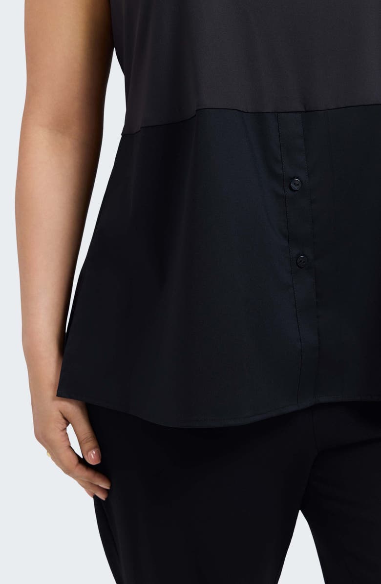 Foxcroft Jessie Layer Sleeveless Top, Alternate, color,