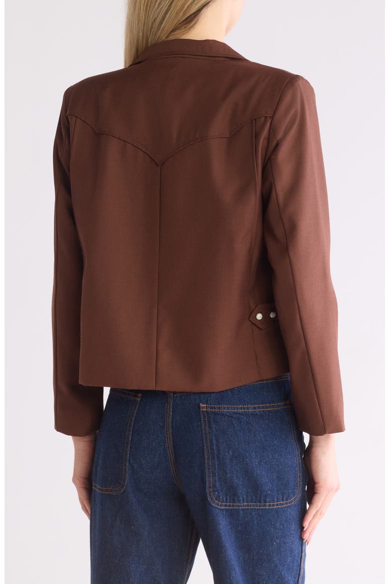 The Western Blazer, Alternate, color, HICKORY