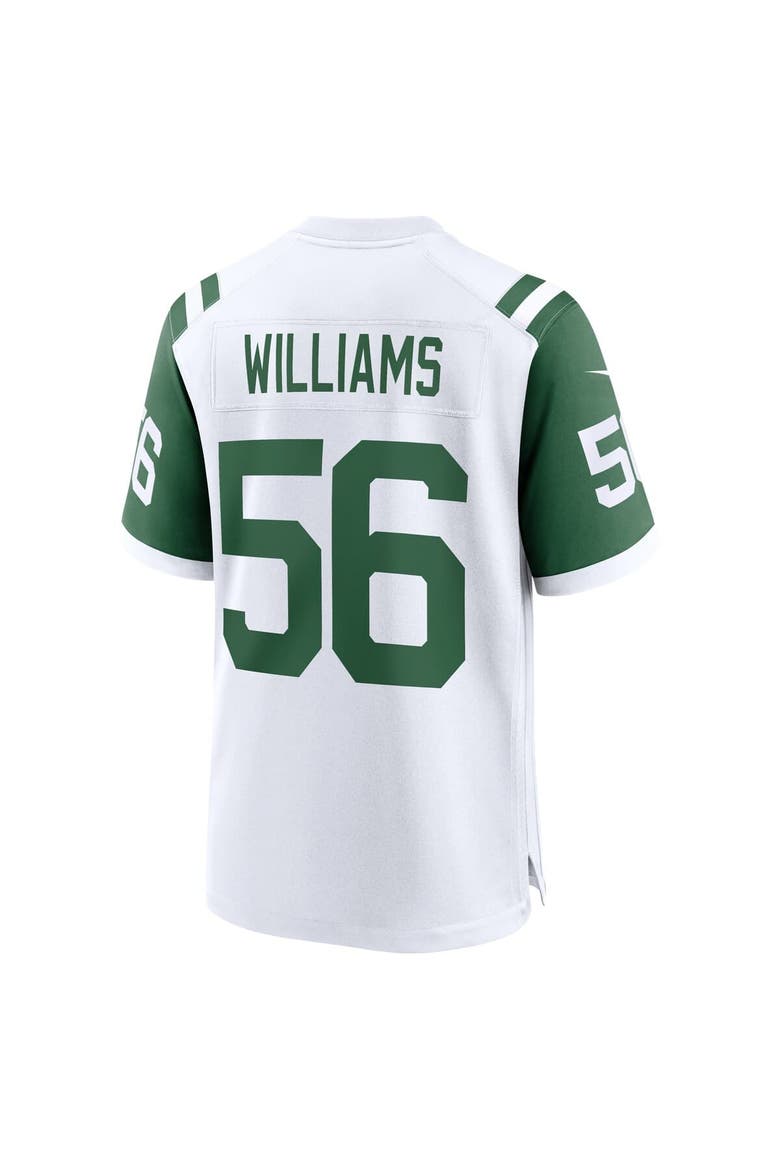 Men's Nike Quincy Williams  White New York Jets Alternate Game Jersey, Alternate, color, White