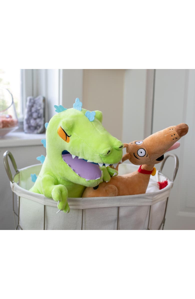 Toynk Nickelodeon Rugrats 15-Inch Character Plush Toy | Reptar, Alternate, color, Green