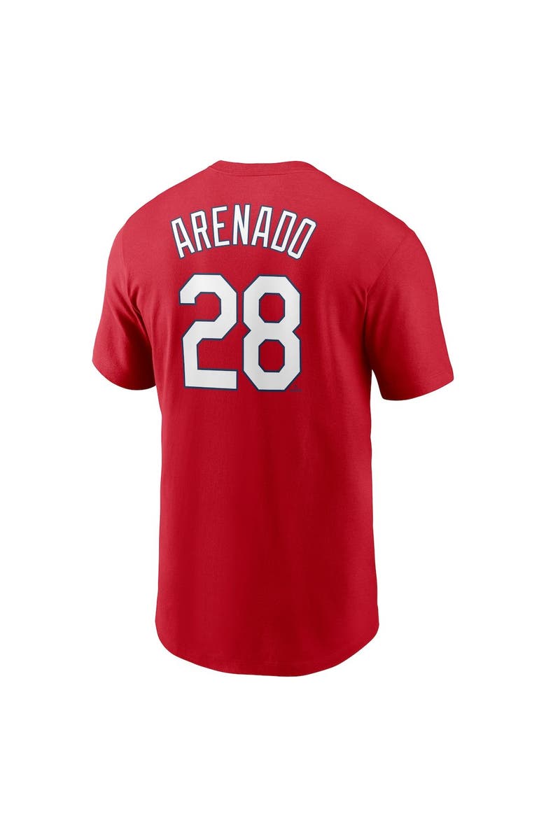 Nike Men's Nike Nolan Arenado Red St. Louis Cardinals Name & Number T-Shirt, Alternate, color, Red